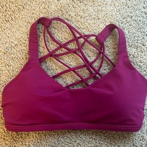 Size 6 Free to be Wild Lululemon sports bra